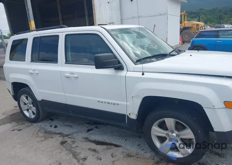 2014 Jeep Patriot Latitude из США, поврежденный, VIN 1C4NJRFB3ED616002